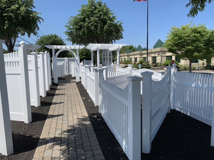 Various PVC Fence Styles