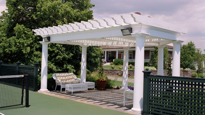 Tennis Court Pergola