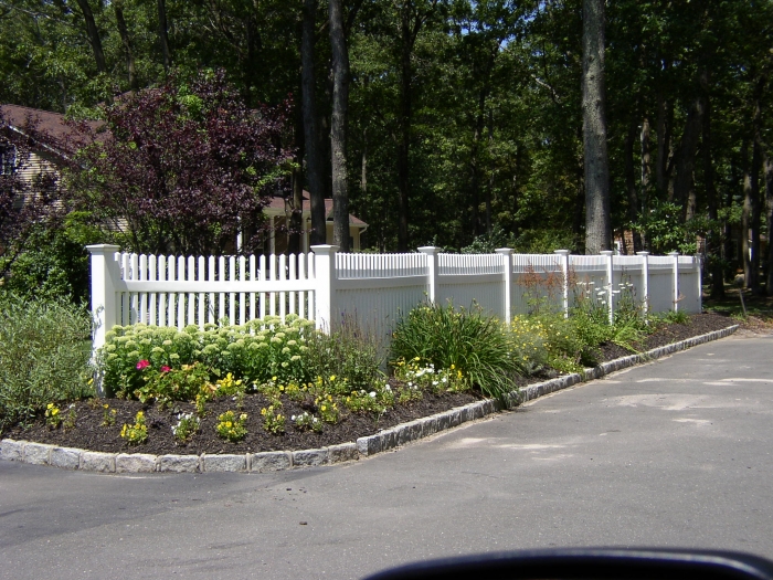 PVC Picket Fence