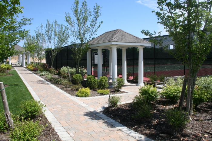 Covered Seating Area