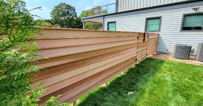 Custom Cedar Privacy Fence